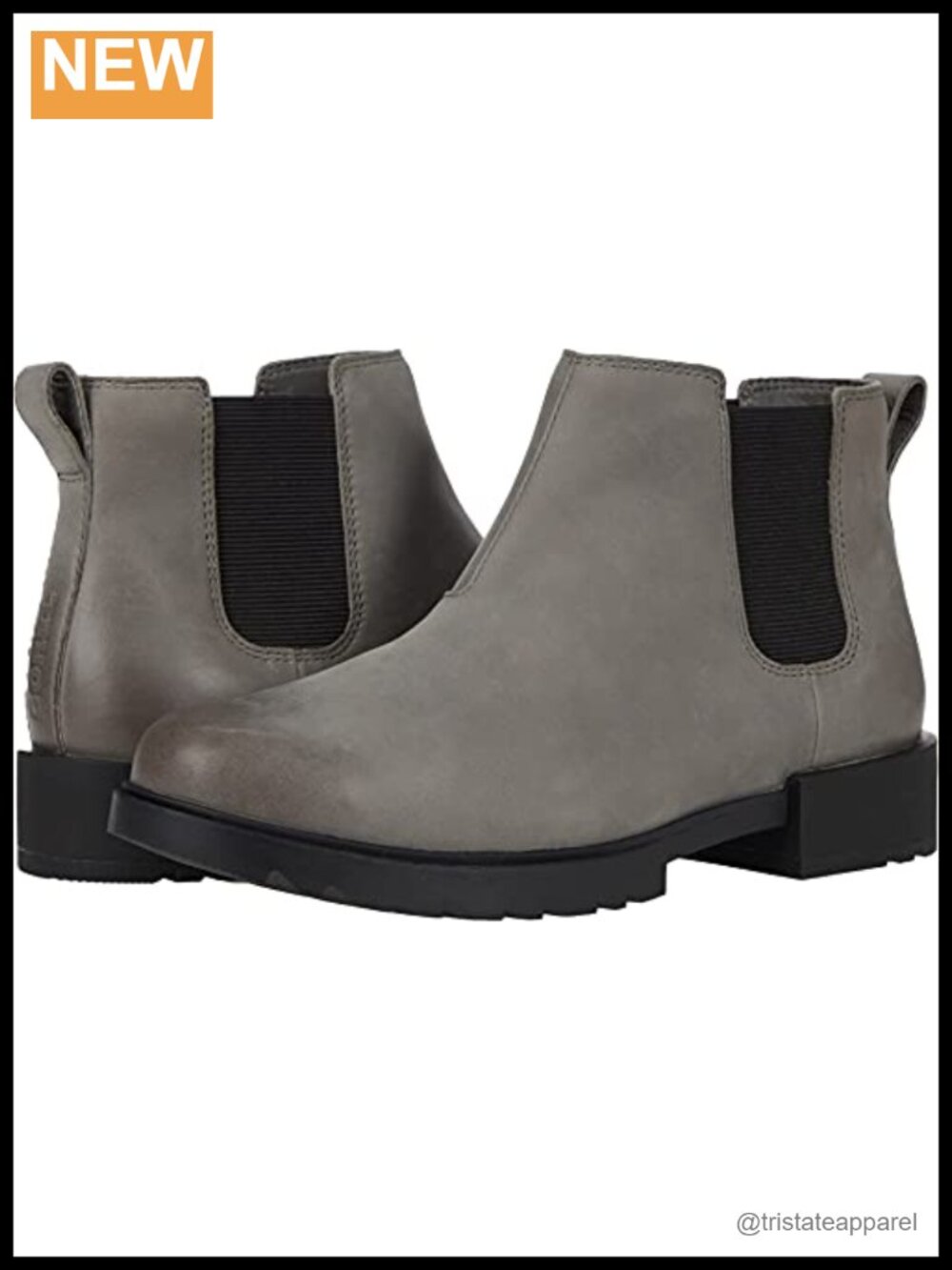 Sorel Women's Emelie II Chelsea Waterproof Leather Ankle Boot
